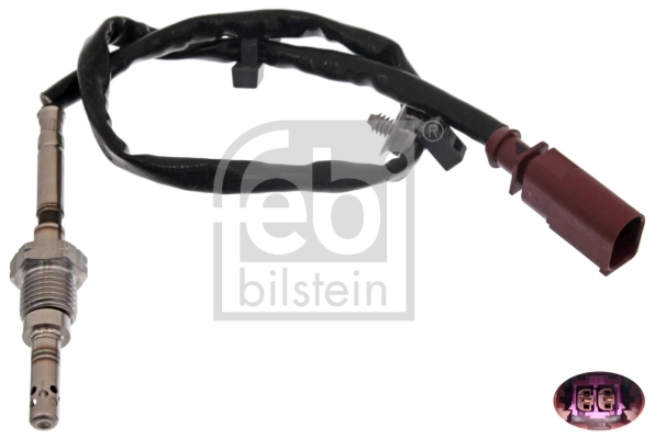 Sensor, exhaust gas temperature